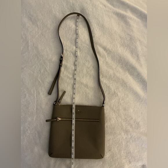 Kate Spade Gray Messenger Bag.  New! - Picture 9 of 12